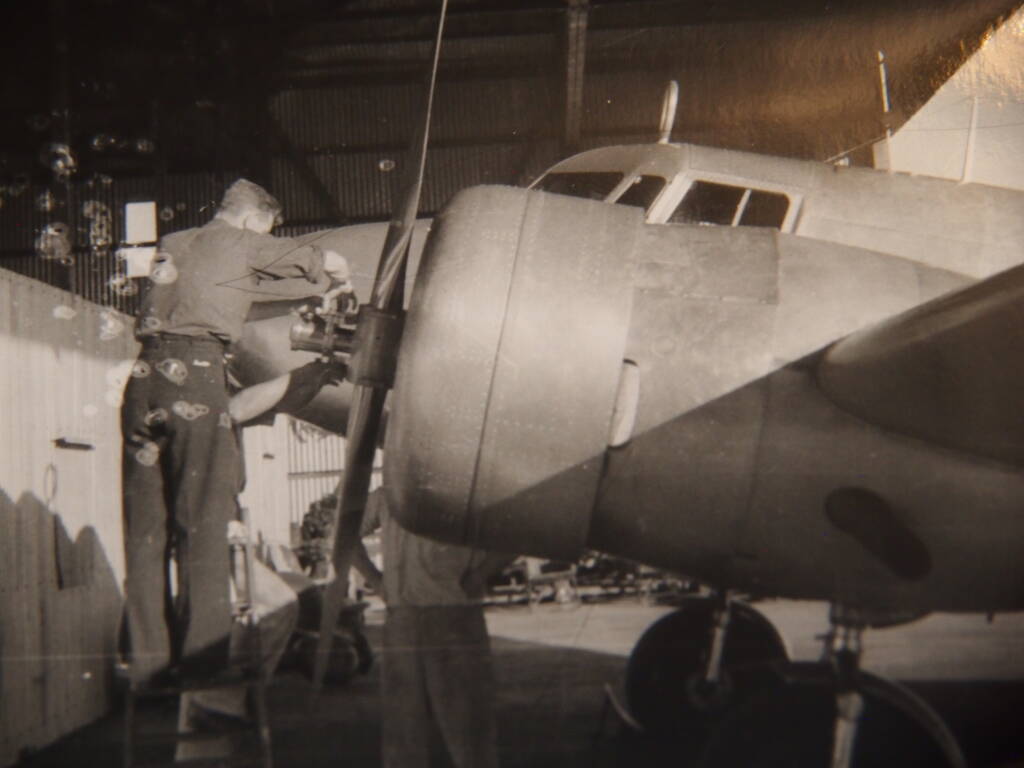 Picture from Earhart's refueling