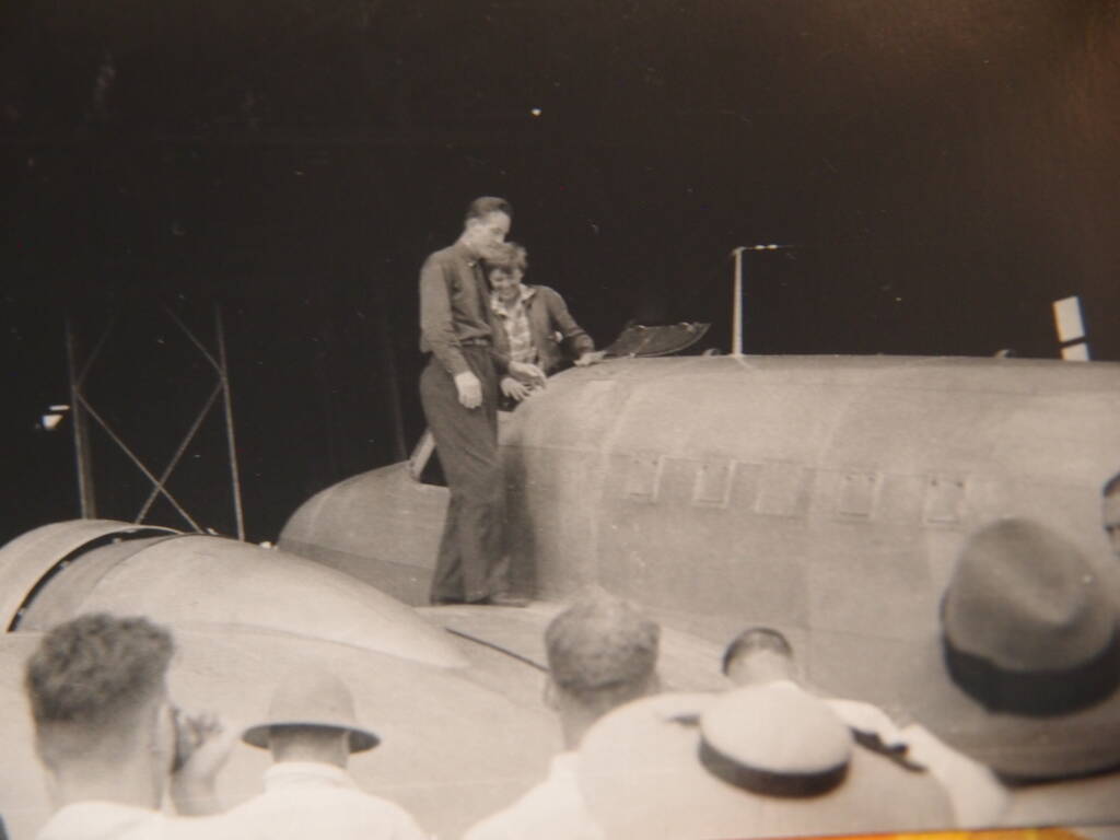 Picture from Earhart's refueling