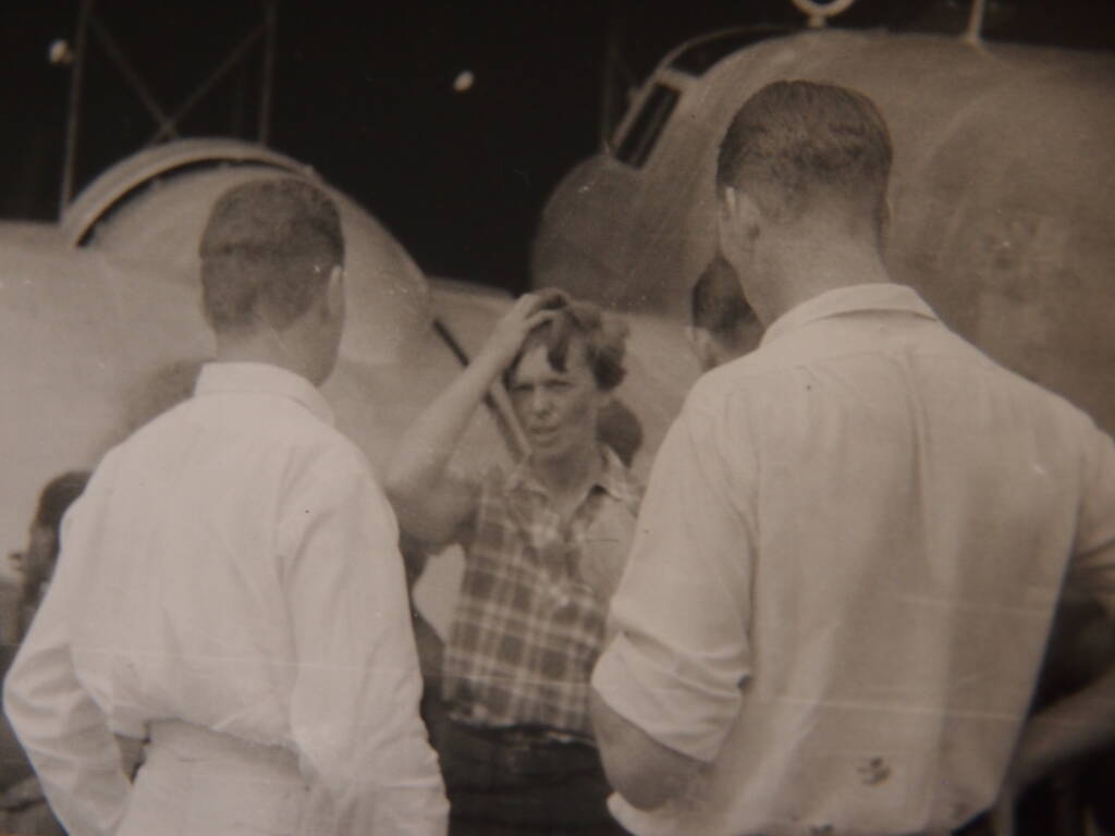 Picture from Earhart's refueling